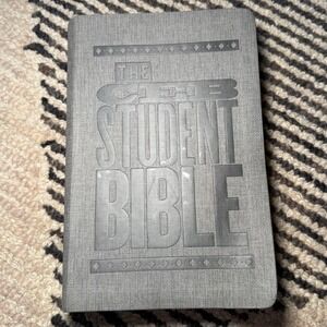 CEB Student Bible Confirm Gray Decotone United Methodist Edition